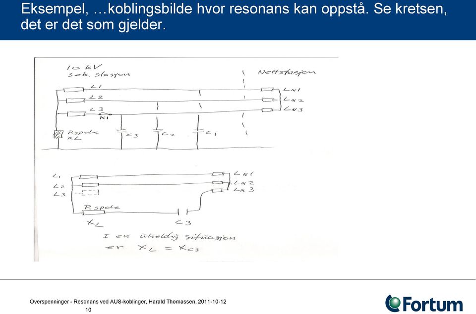 resonans kan oppstå.