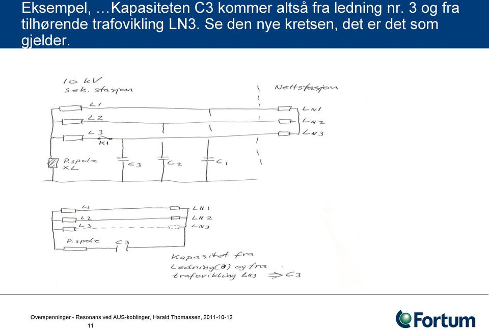 3 og fra tilhørende trafovikling