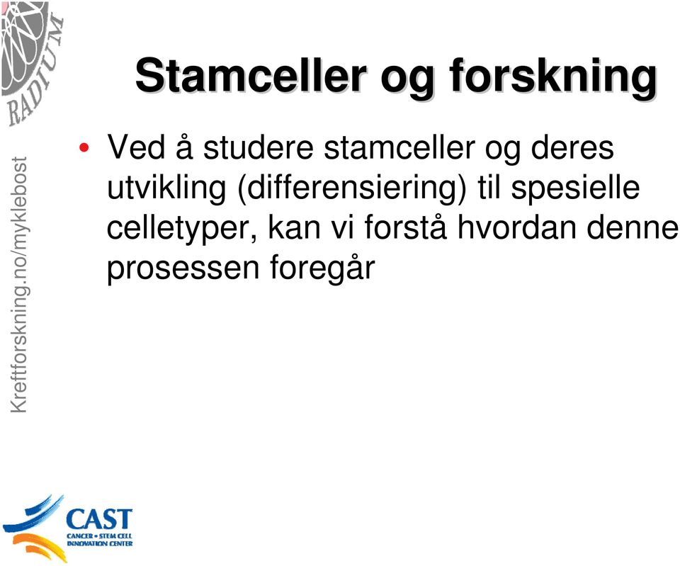 (differensiering) til spesielle