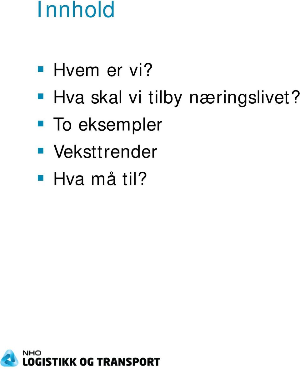 næringslivet?