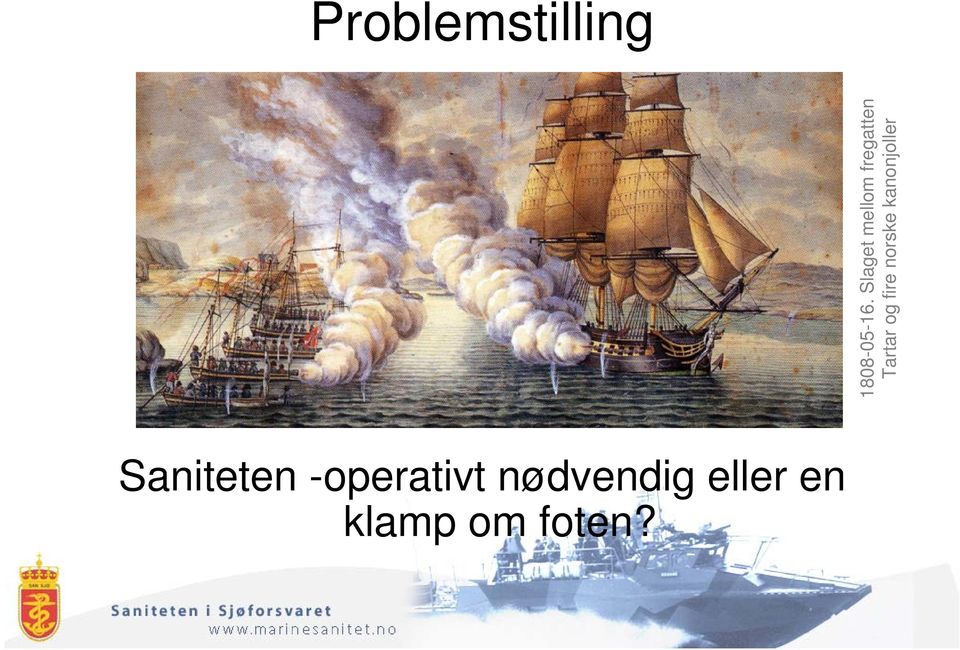 fire norske kanonjoller