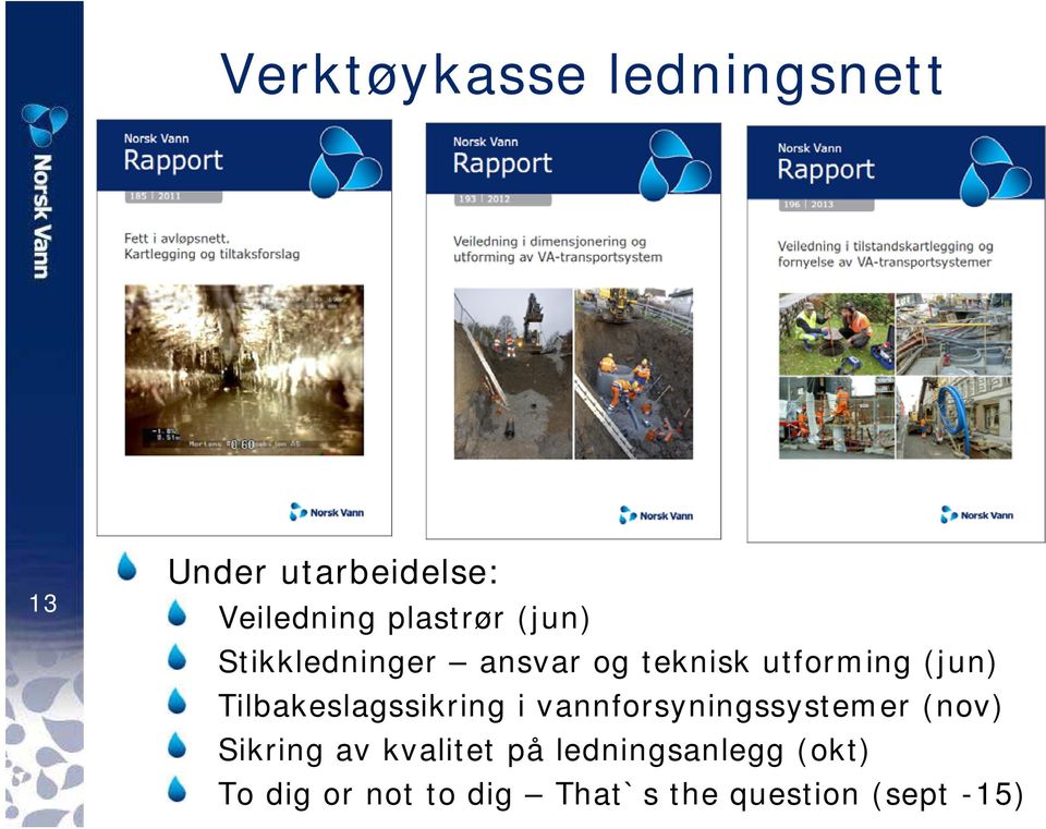 Tilbakeslagssikring i vannforsyningssystemer (nov) Sikring av