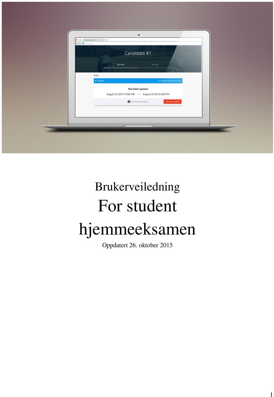 hjemmeeksamen