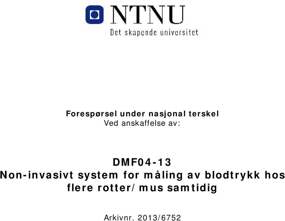 system for måling av blodtrykk hos