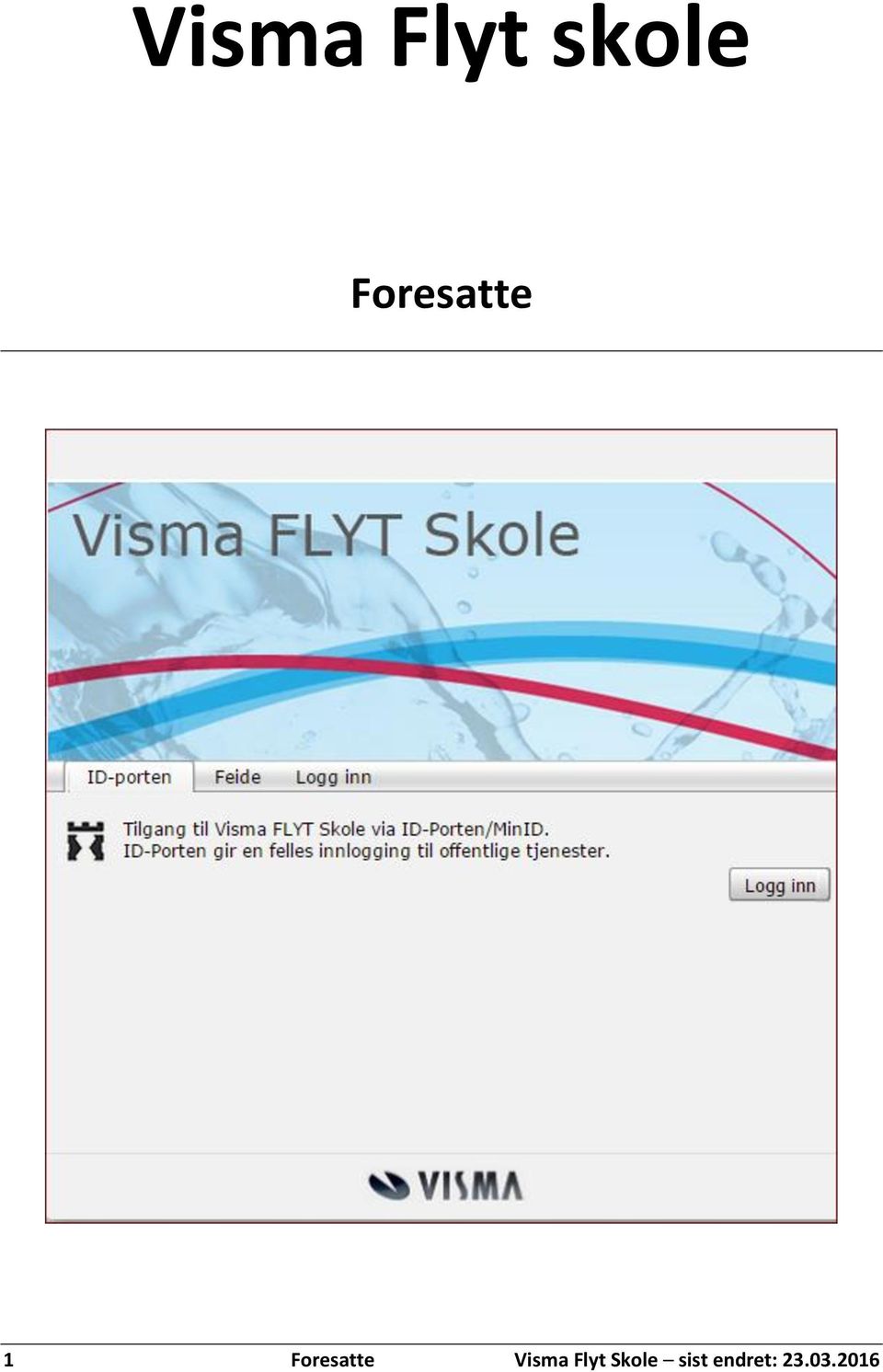 Foresatte Visma