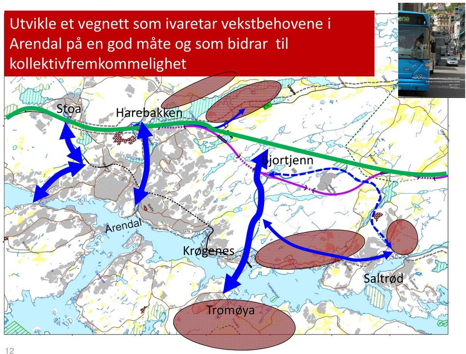 som bidrar til kollektivfremkommelighet