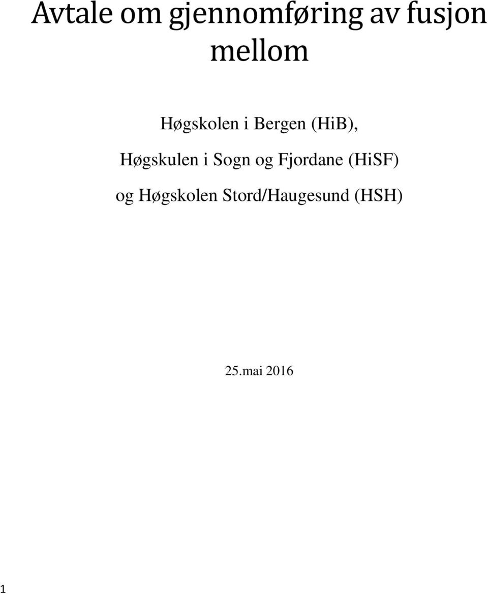 Høgskulen i Sogn og Fjordane (HiSF)