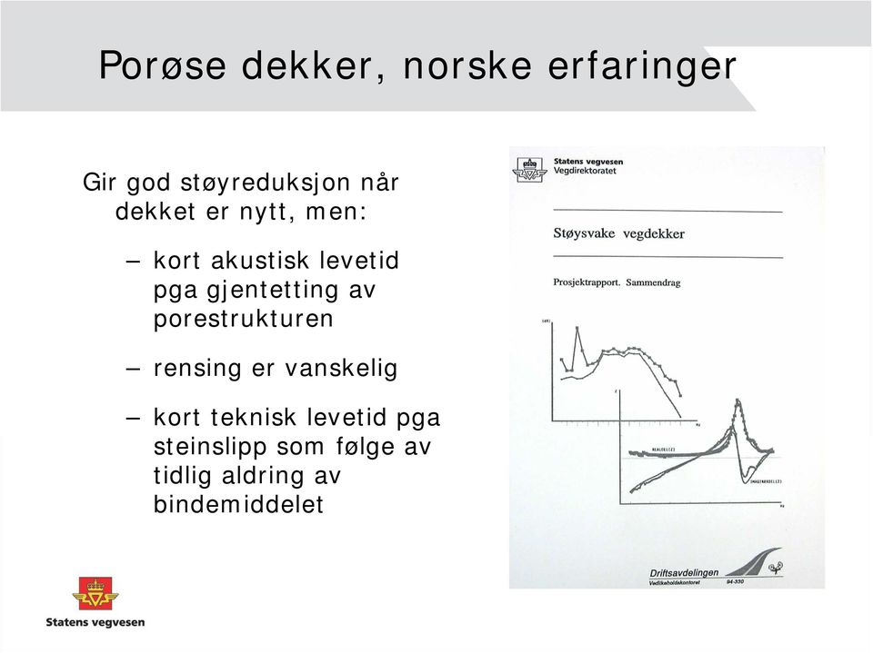 av porestrukturen rensing er vanskelig kort teknisk levetid