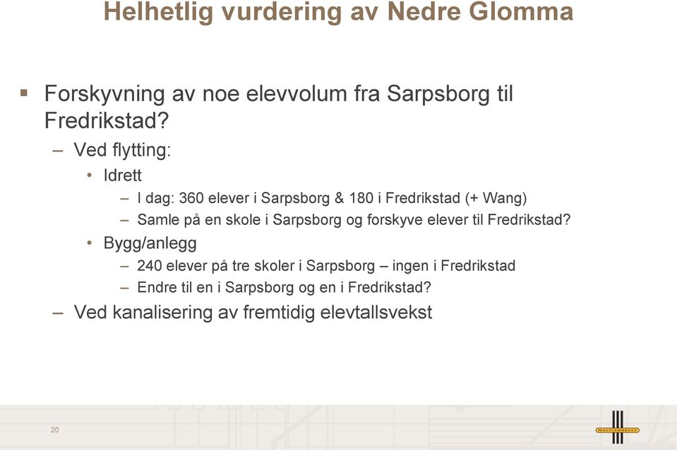 Sarpsborg og forskyve elever til Fredrikstad?