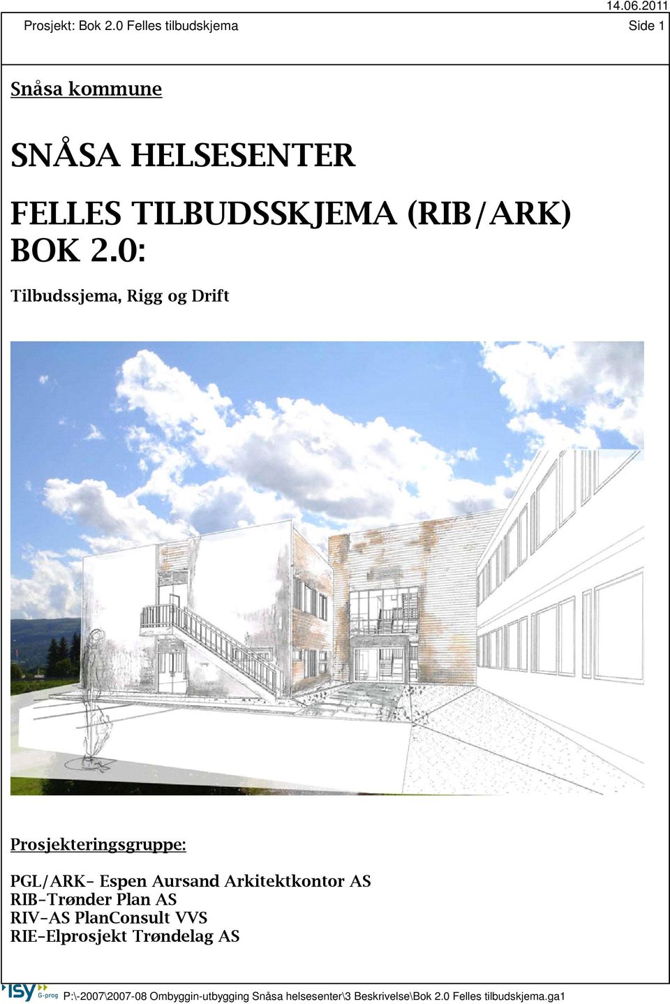 TILBUDSSKJEMA (RIB/ARK) BOK 2.