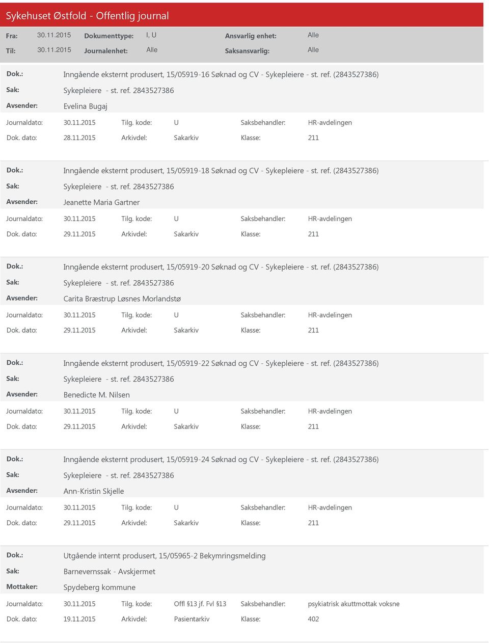 (2843527386) Jeanette Maria Gartner Inngående eksternt produsert, 15/05919-20 Søknad og CV - Sykepleiere - st. ref.