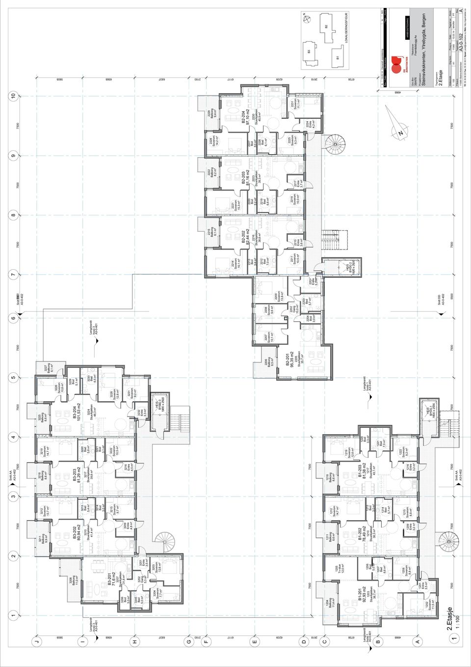 BYGG 800 x 500 G F 5 8, m² 8, m² 8 4, m² 9 9,4 m² E D 06 9,5 m² B-0 95,5 m 05 5,7 m² 07 0, m² 04 08 9,6 m² 0 Gang 0,0 m² 0 5,7 m² 09,8 m² 0 5, m² 4 6, m²,4 m² 7,0 m² 0,5 m² B-0 8,44 m 6 0,6 m² 8,8 m²