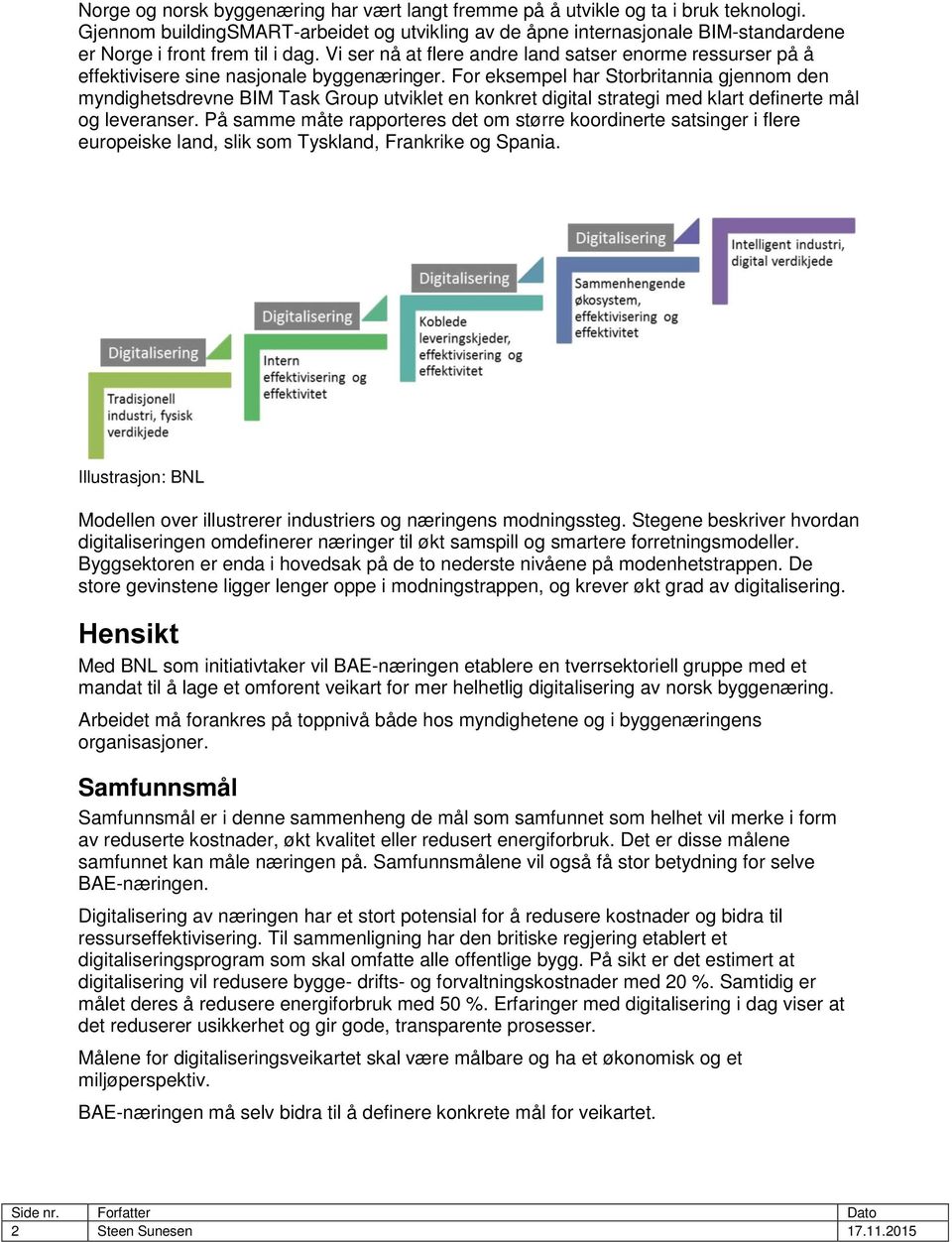 Vi ser nå at flere andre land satser enorme ressurser på å effektivisere sine nasjonale byggenæringer.