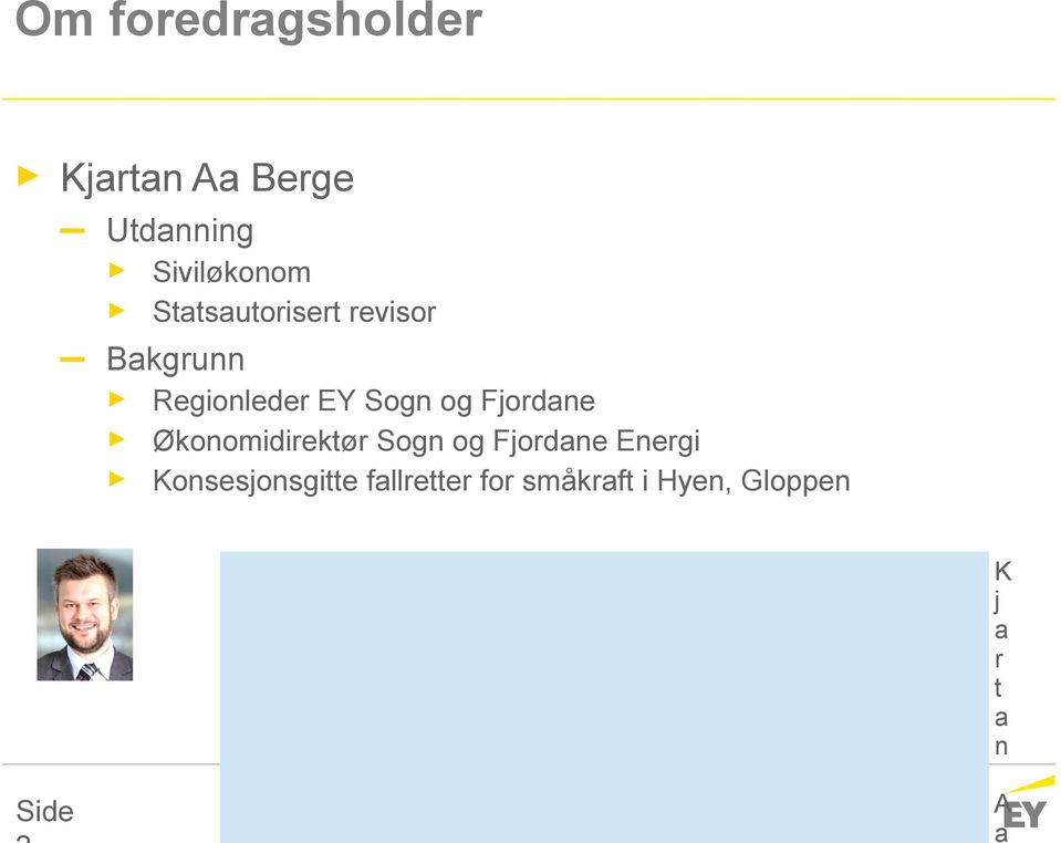 Fjordane Økonomidirektør Sogn og Fjordane Energi