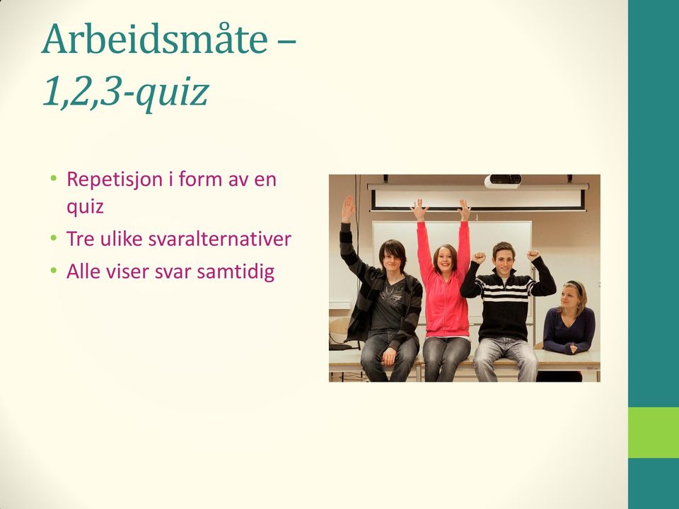 quiz Tre ulike