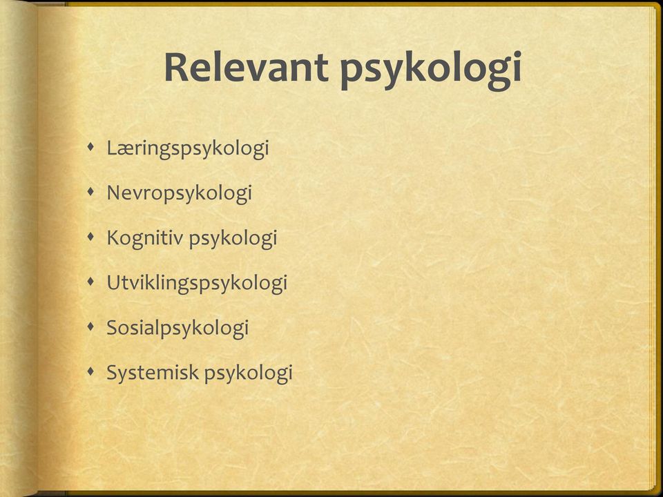 Kognitiv psykologi