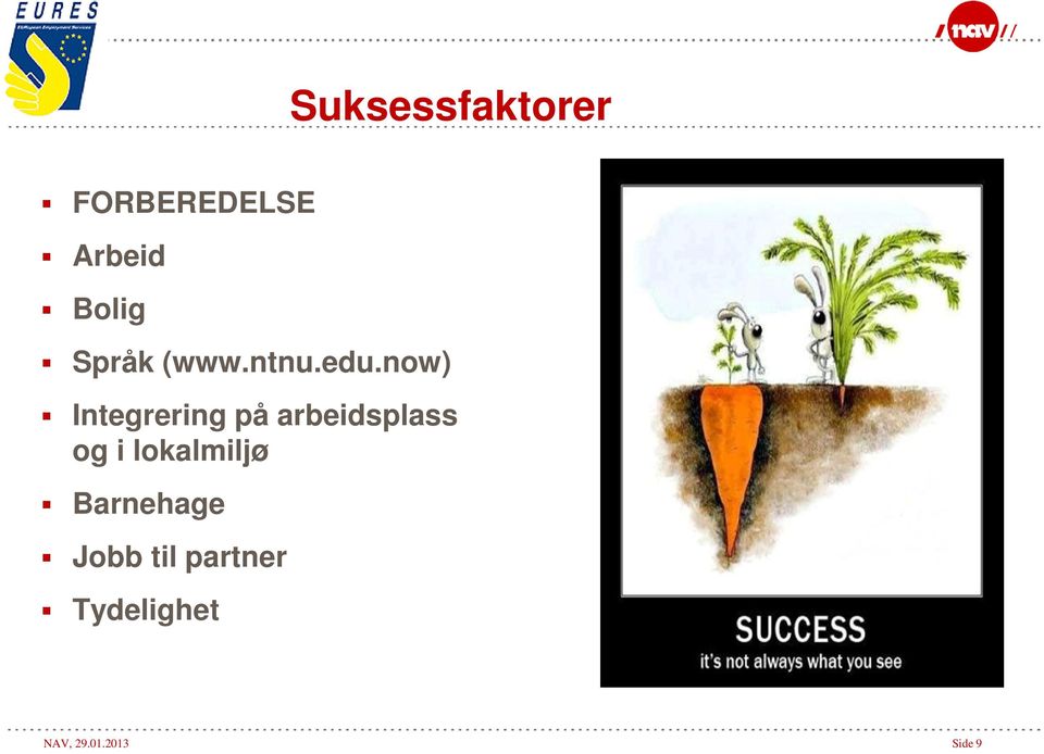 now) Integrering på arbeidsplass og i