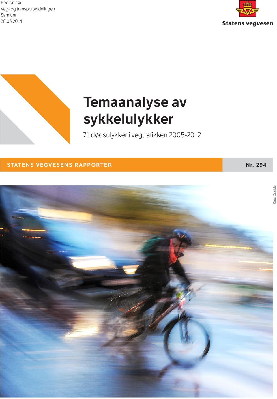 2014 Temaanalyse av sykkelulykker 71
