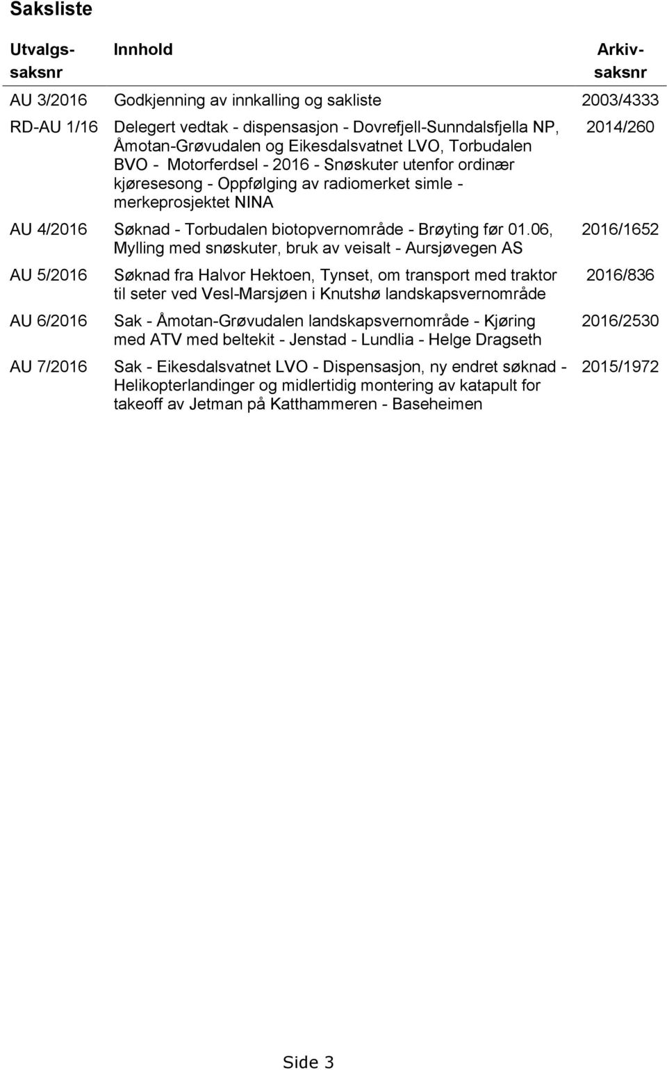 biotopvernområde - Brøyting før 01.