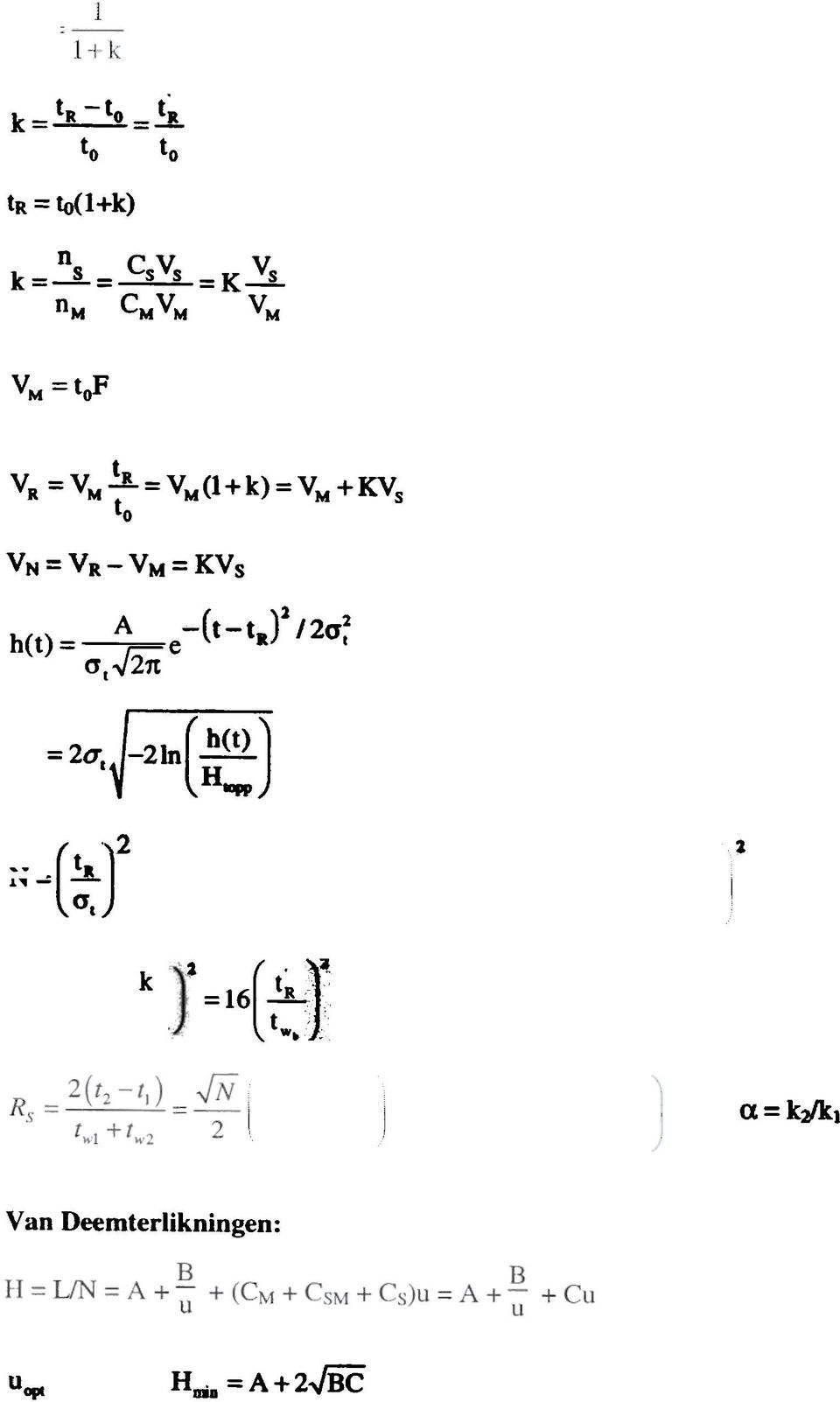 ..=VM(l+k)=VM to +KVs VN=VR-VM=KVs A h(t ) = O'.