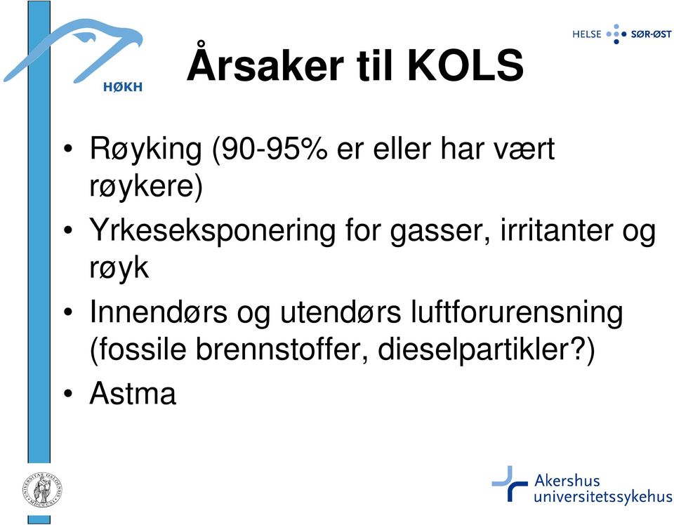 irritanter og røyk Innendørs og utendørs