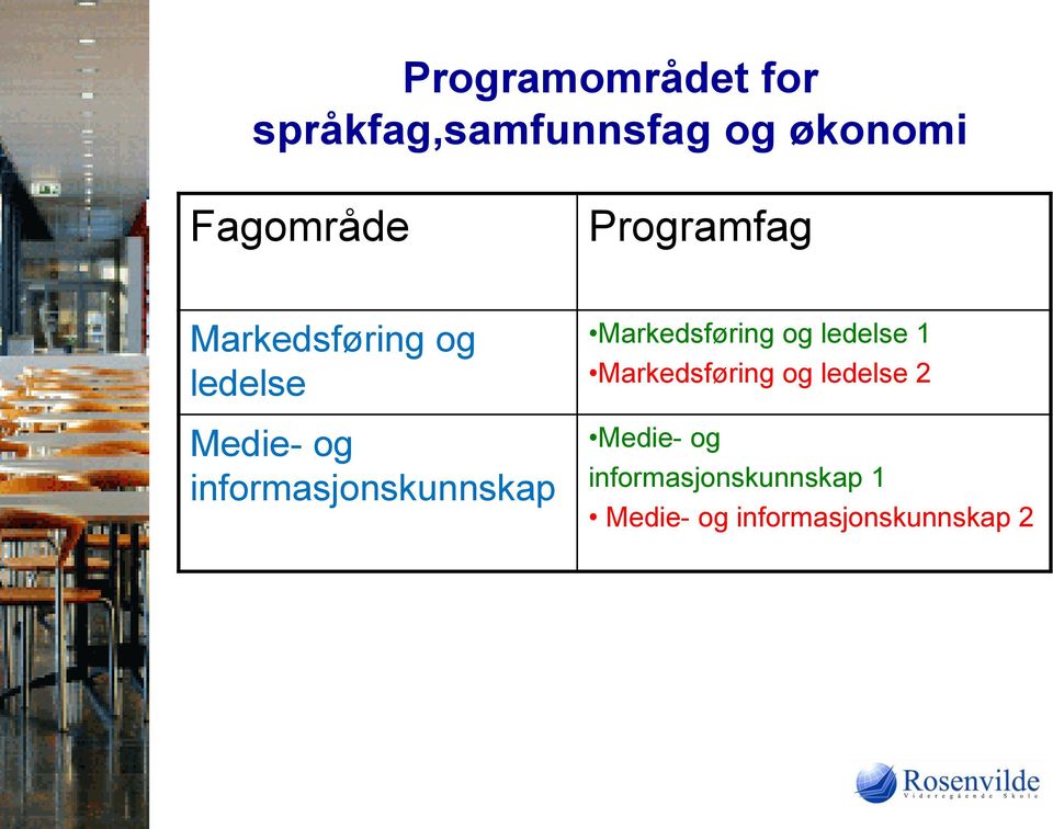 informasjonskunnskap Markedsføring og ledelse 1 Markedsføring