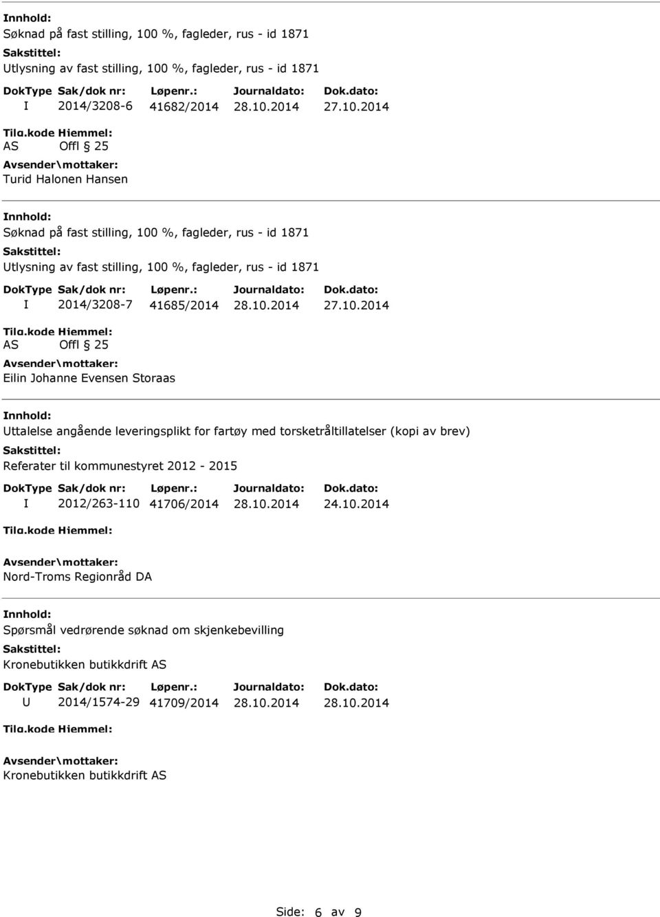 Johanne Evensen Storaas ttalelse angående leveringsplikt for fartøy med torsketråltillatelser (kopi av brev) Referater til kommunestyret 2012-2015 2012/263-110