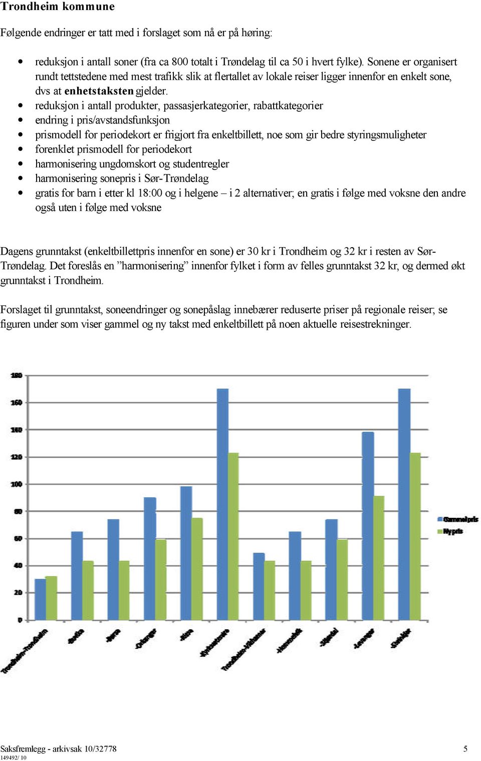 reduksjon i antall produkter, passasjerkategorier, rabattkategorier endring i pris/avstandsfunksjon prismodell for periodekort er frigjort fra enkeltbillett, noe som gir bedre styringsmuligheter