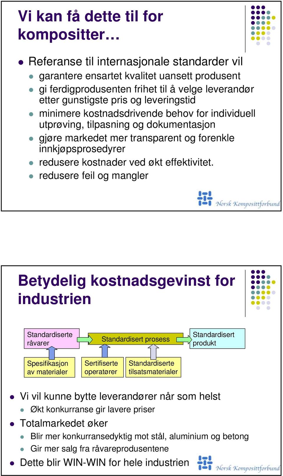 effektivitet.