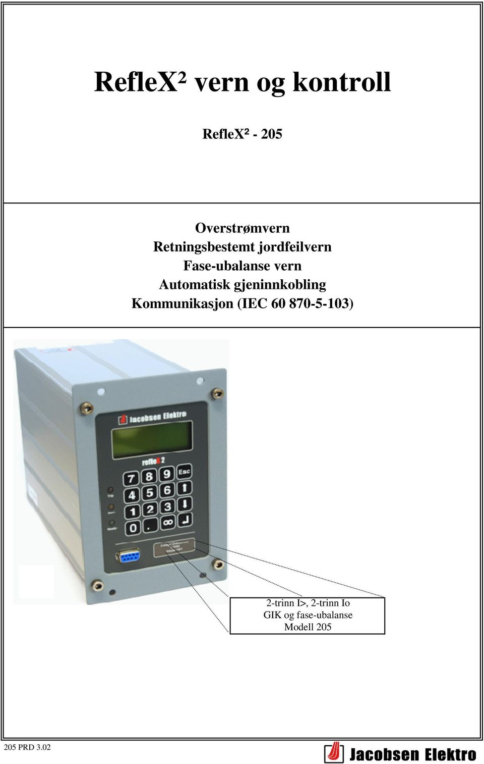 Automatisk gjeninnkobling Kommunikasjon (IEC 60