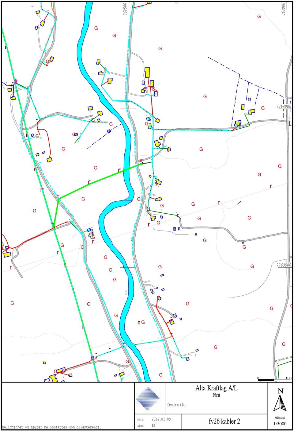 .01.09 ES Målstokk 1:5000 fv26 kabl 2