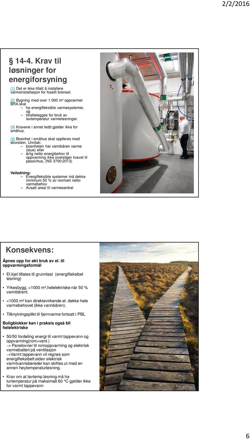 (4) Boenhet i småhus skal oppføres med skorstein.