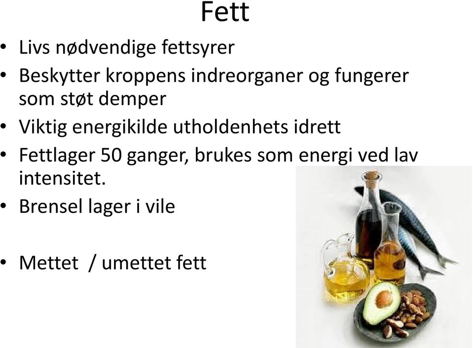 energikilde utholdenhets idrett Fettlager 50 ganger,