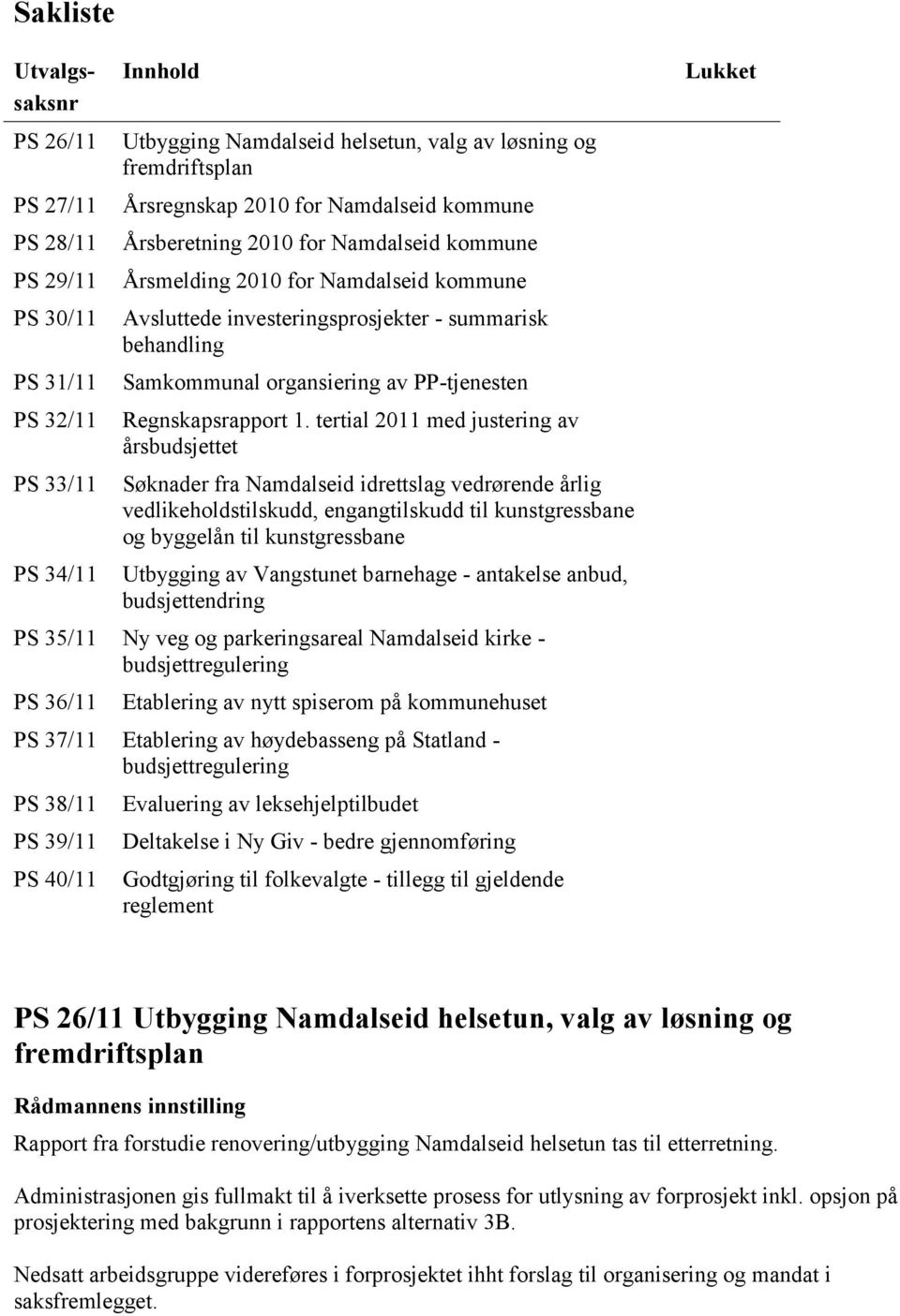 Regnskapsrapport 1.