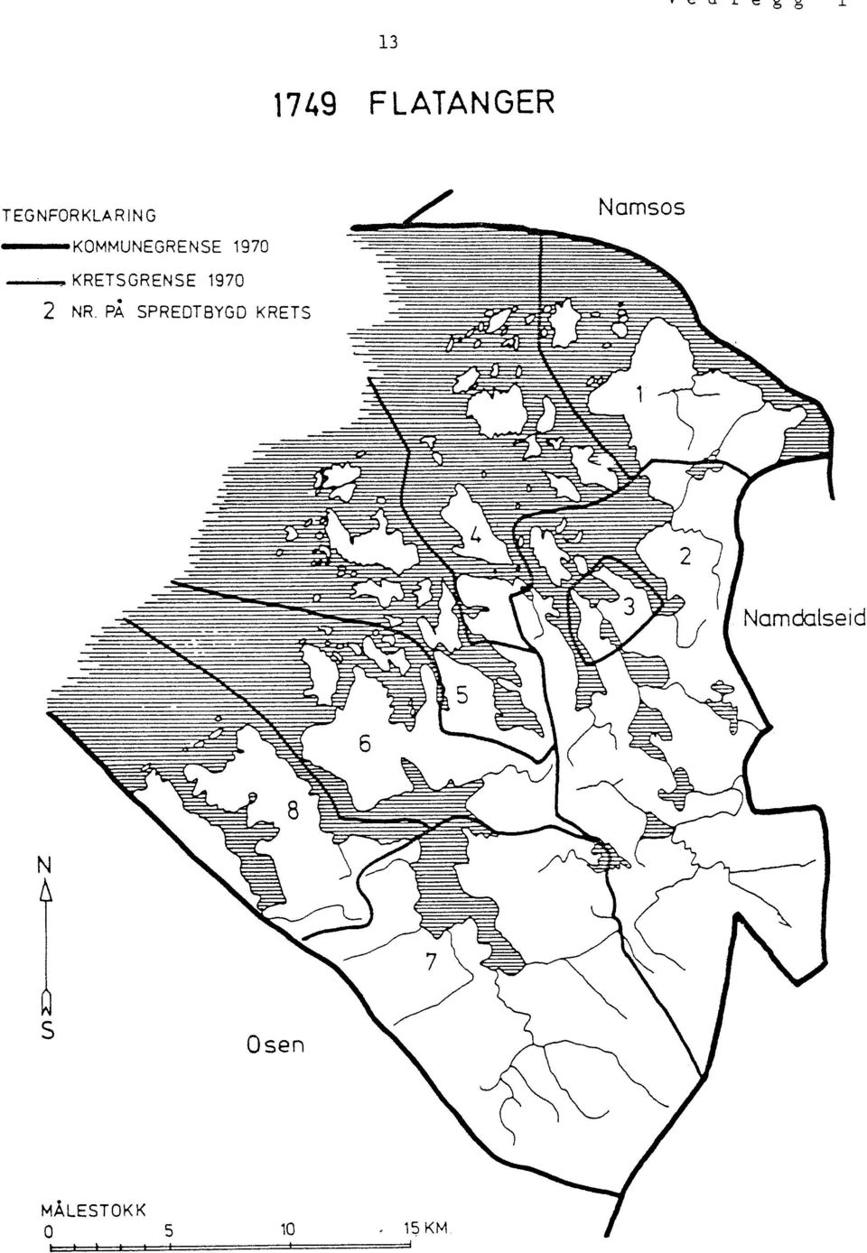 KOMMUNEGRENSE 1970 KRETSGRENSE