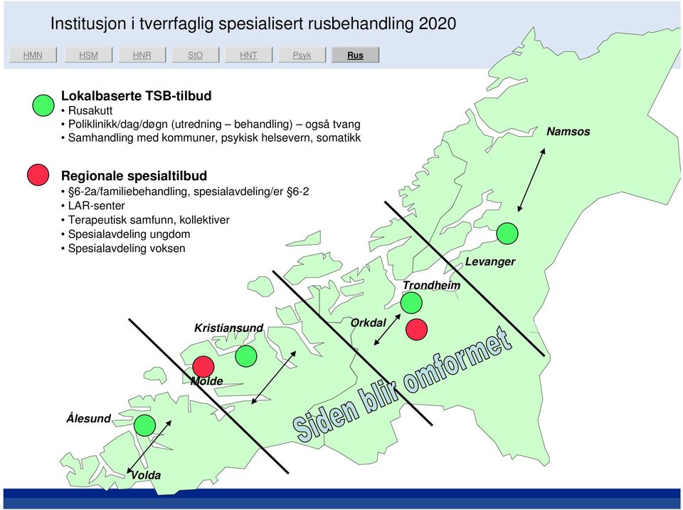 kommuner, psykisk helsevern, somatikk Regionale spesialtilbud 6-2a/familiebehandling,