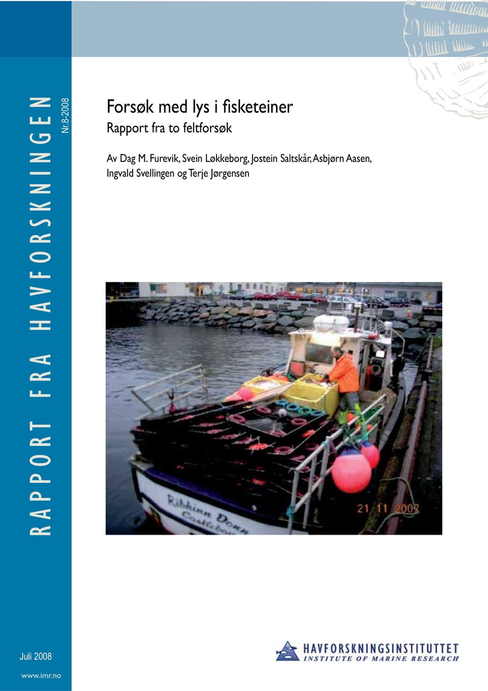 RAPPORT FRA HAVFORSKNINGEN - PDF Free Download