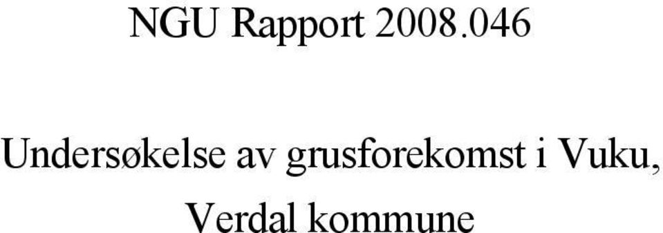 av grusforekomst i