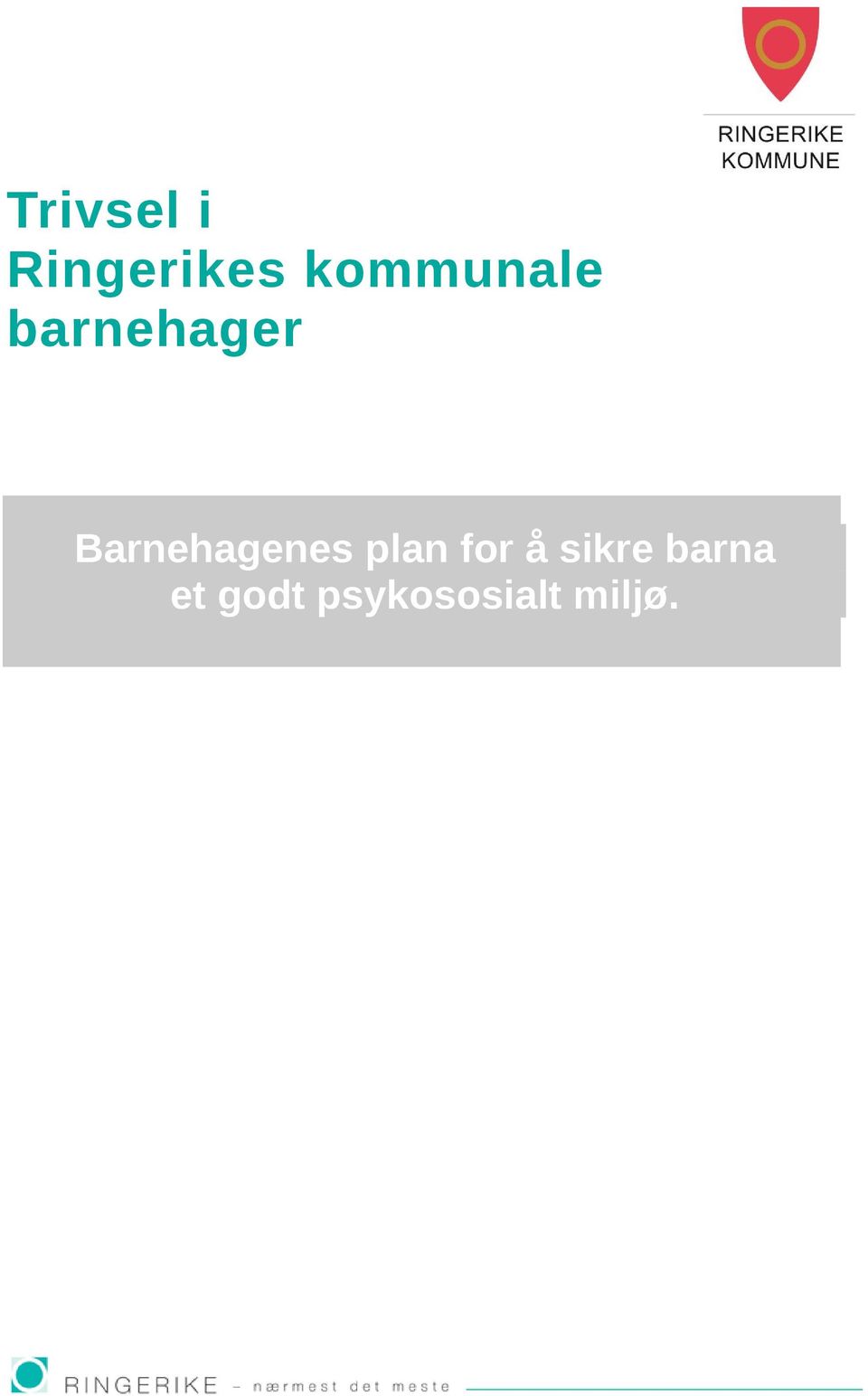 Barnehagenes plan fr å