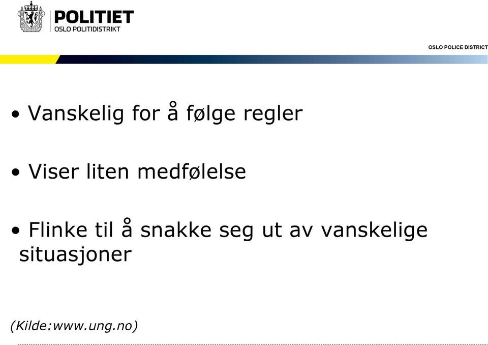 til å snakke seg ut av