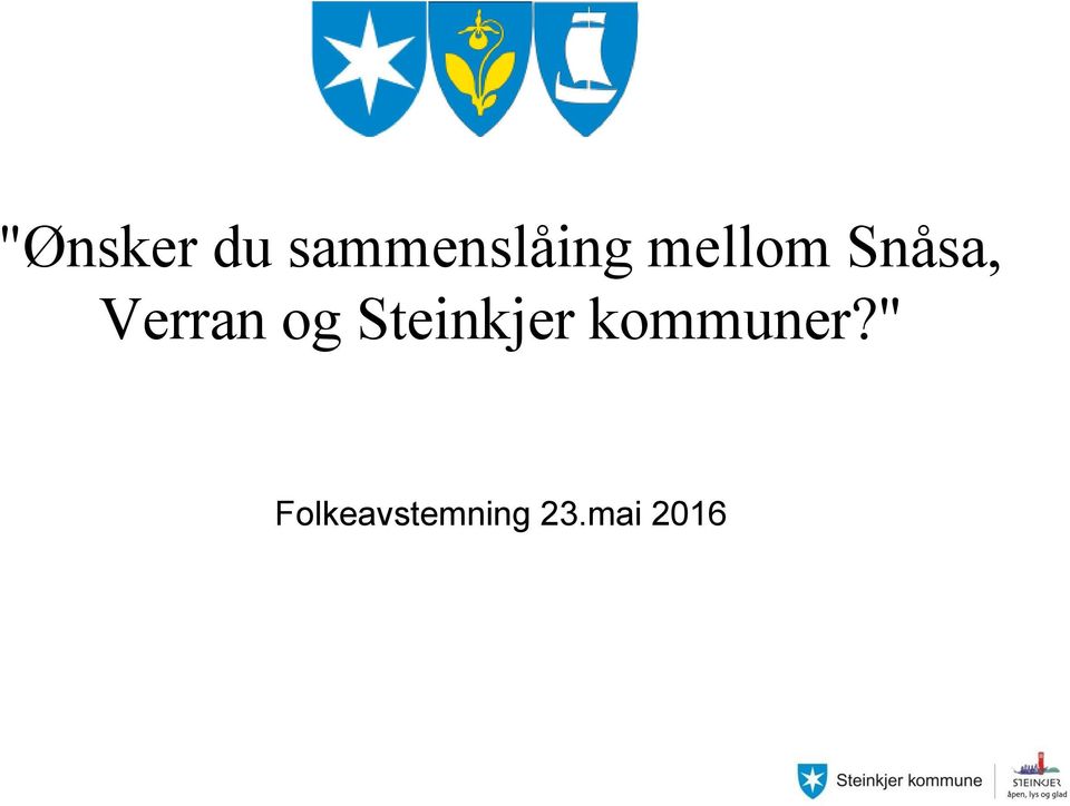 Steinkjer kommuner?