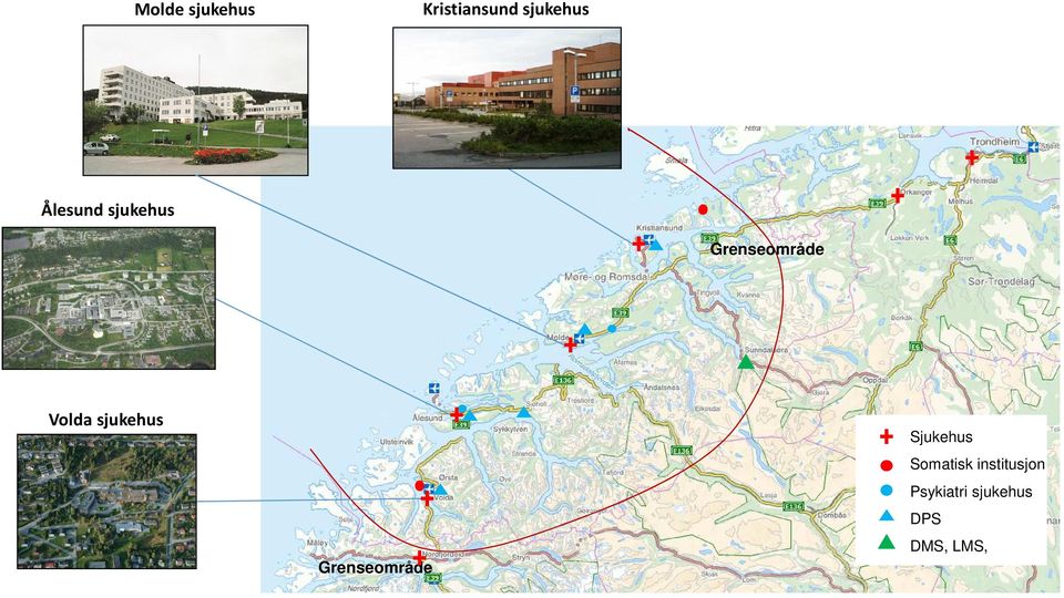 sjukehus Grenseområde Sjukehus Somatisk