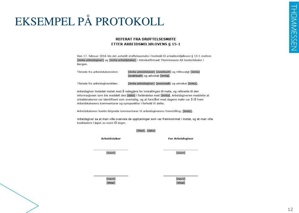 PROTOKOLL