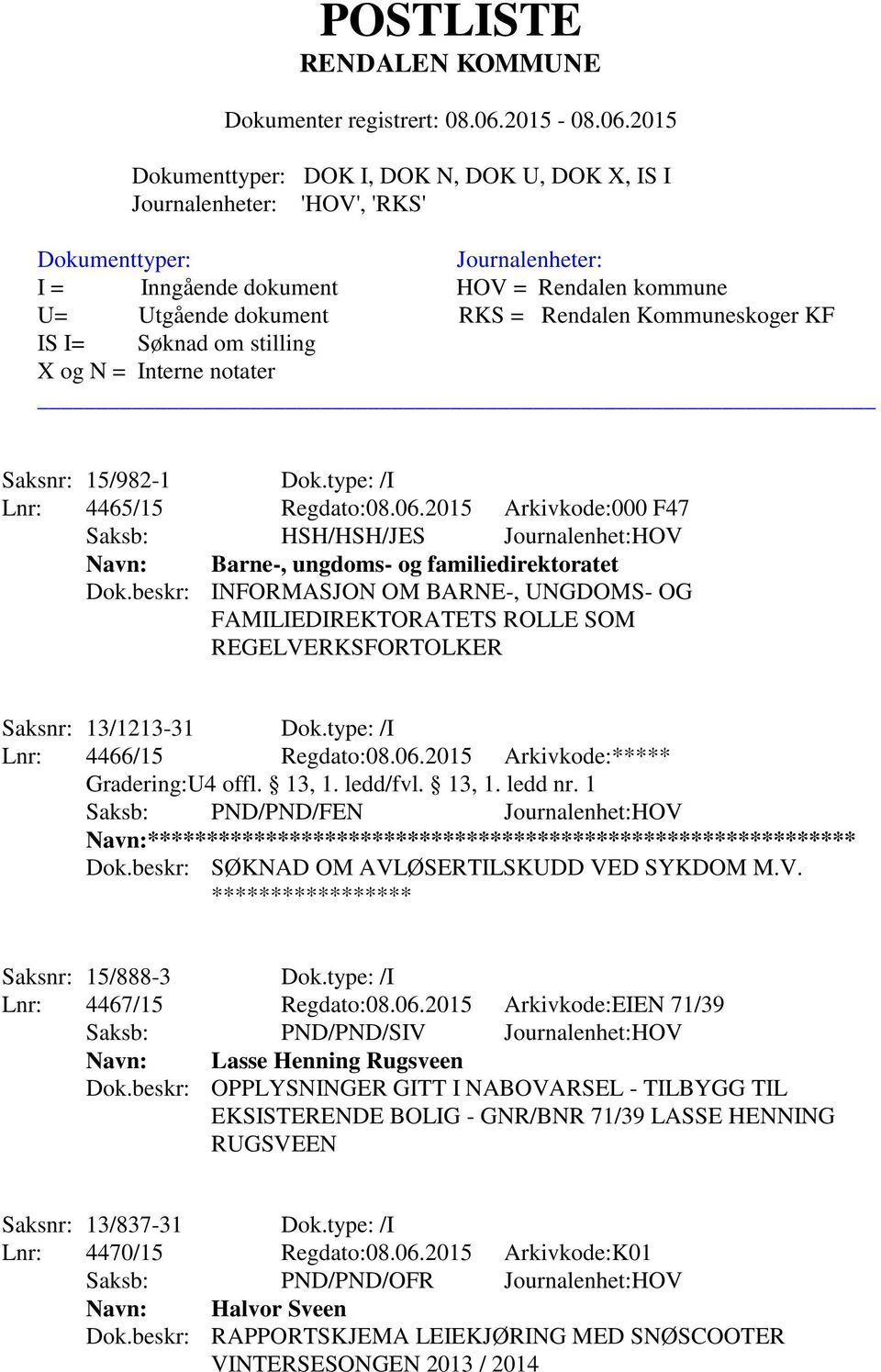 beskr: INFORMASJON OM BARNE-, UNGDOMS- OG FAMILIEDIREKTORATETS ROLLE SOM REGELVERKSFORTOLKER Saksnr: 13/1213-31 Dok.type: /I Lnr: 4466/15 Regdato:08.06.2015 Arkivkode:***** Gradering:U4 offl. 13, 1.