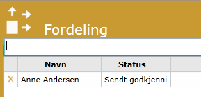 Sende en rad av et bilag til en godkjenner 1. Åpne radene på bilaget ved å klikke eller ved å klikke Alt+Ctrl+T. 2. Klikk.