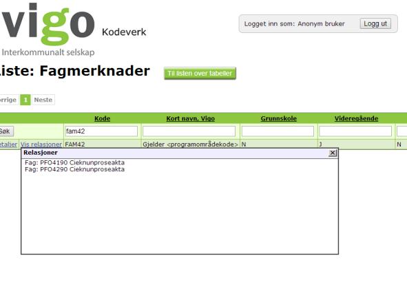 Tips&triks E.timer og fagmerknader Elevtimer er den blank skrives den ikke over det som ligger i Vigo.