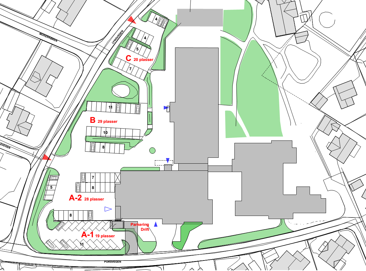 3 Tiltaksplan 3.1 BAKGRUNN Eksisterende parkeringsplass har for dårlig kapasitet og skal bygges om. Parkeringsplassen skal i den forbindelse graves opp og anlegges med ny overbygging og drenering.