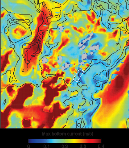 Site Sedimentation model System overview Olex seafloor topography SINMOD