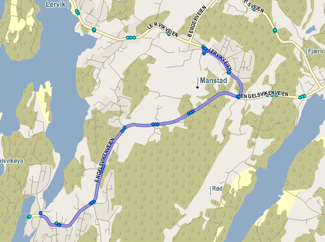 34 Turnr 548-5608-09 Manstad skole Manstad skole - Gaustad U skole - Engelsviken Avgang 14:08 14:10 Ankomst 14:18 14:20 TiOnTo Kjørelengde