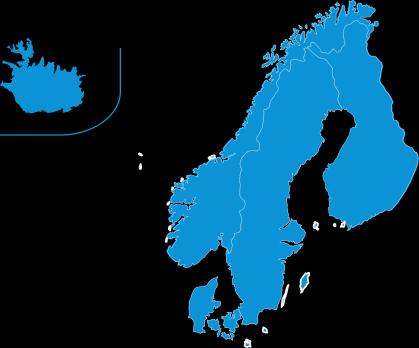 Locations and key figures Revenue 2012 325 M Employees 2600 Locations Norway Sweden Finland